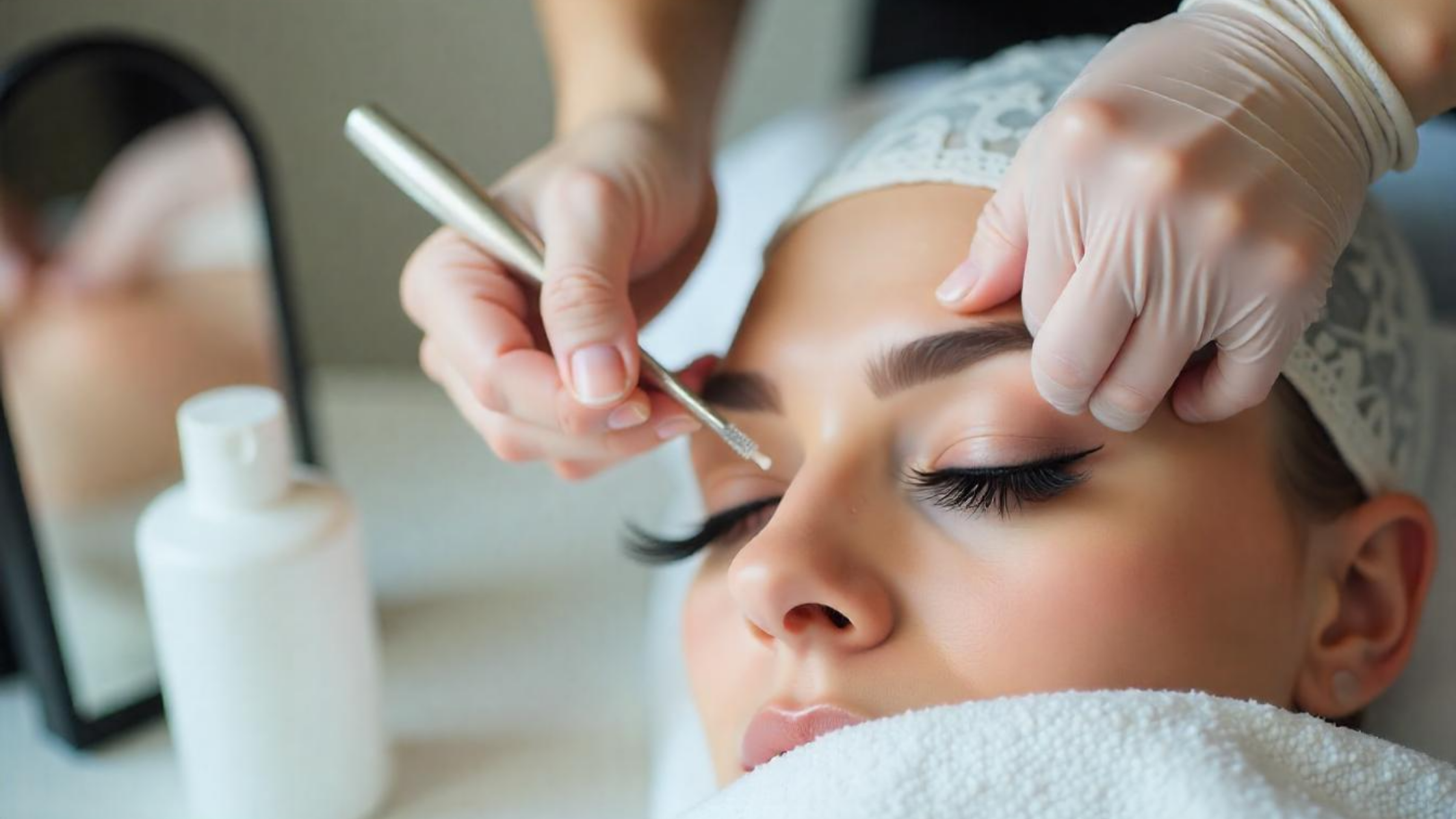 Clean Eyelash Extensions