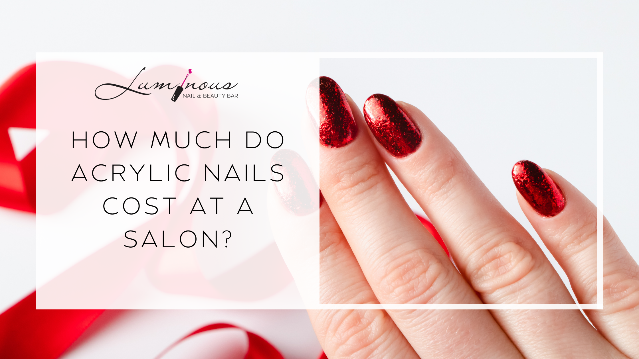 Acrylic Nails Cost at a Salon