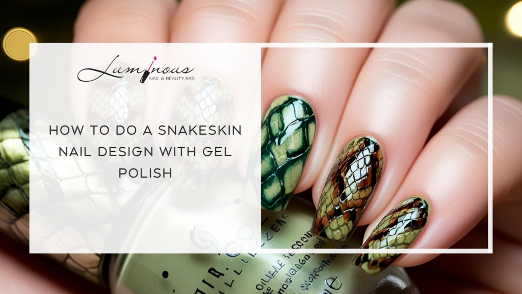 Snakeskin Nail Design